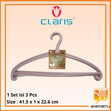 Claris Terry Hanger 0159-3 Purple